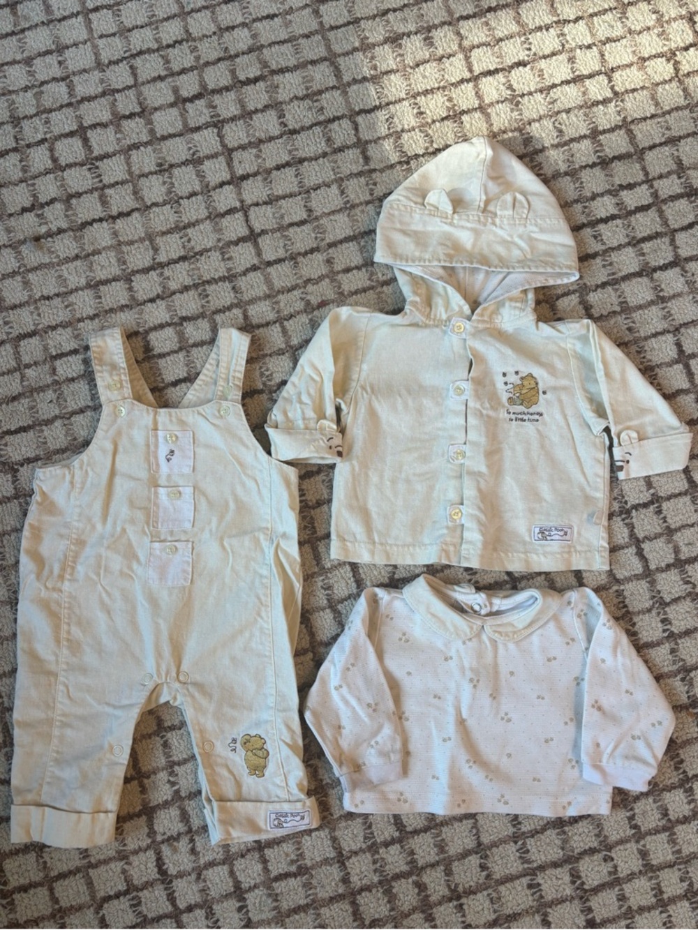Vintage 3 Piece Winnie the Pooh Set